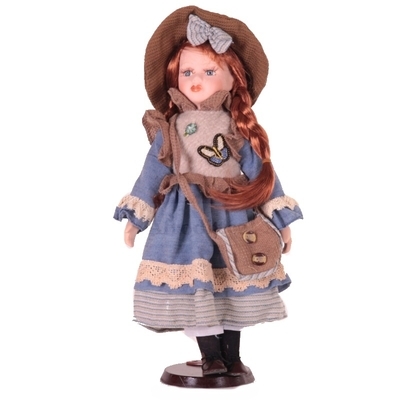 DOLL porcelánová panenka Claire 40cm
