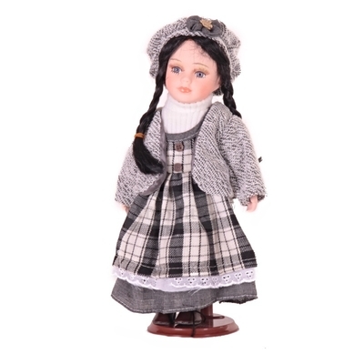 DOLL porcelánová panenka Lucy 30cm