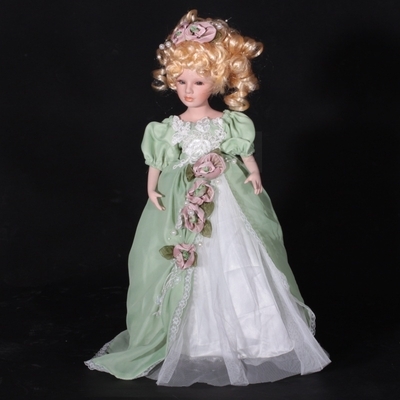 DOLL porcelánová panenka Růženka 45 cm