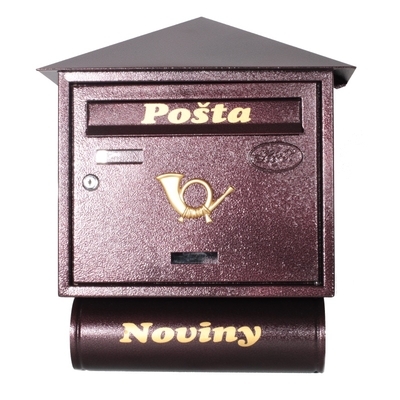 Poštovní schránka Gabriela bordó