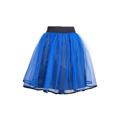 Dívčí modrá tutu sukně Večernice