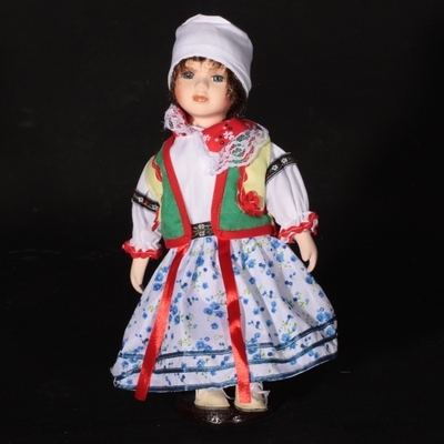 Doll porcelánová panenka Táňa 30 cm
