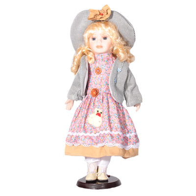 Doll porcelánová panenka Rozalinda 40 cm