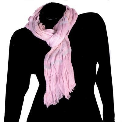 Moderní šátek Lilia růžový