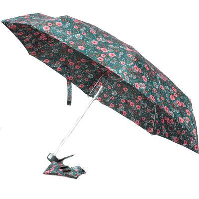 Dámský skládací deštník s potiskem květin Arleta