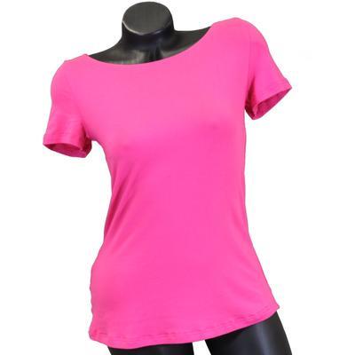 Růžové tričko s krátkým rukávem Celestina - 1