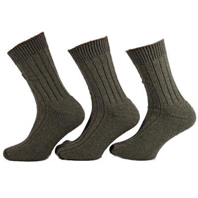 Silné zelené pracovné ponožky H8c 39-42, 39-42