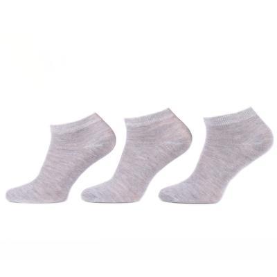 Pánské kotníkové ponožky E7b šedé 40-43, 40-43