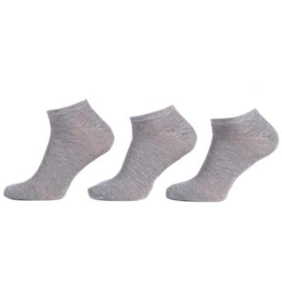 Šedé pánské kotníkové ponožky H2a, 40-44