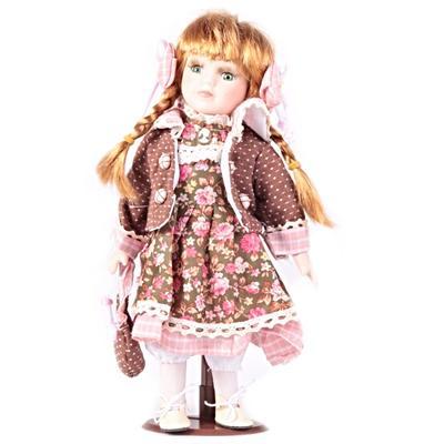 DOLL porcelánová panenka Emilie 30 cm