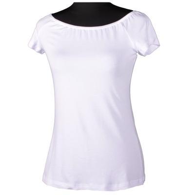 Bílé tričko s krátkým rukávem Marika - 1