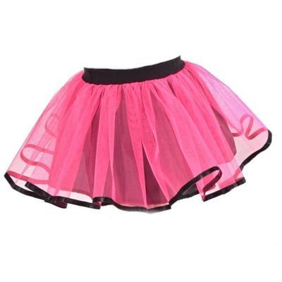 Dívčí neonově růžová tutu sukně Nesy - 1