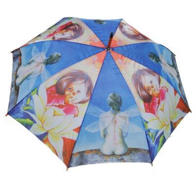 Luxusní dámský vystřelovací deštník Barbora - 1