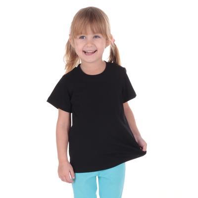 Čierne detské tričko krátky rukáv Laura od 122-146, 128 - 1