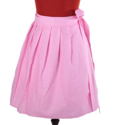 Růžová zavinovací sukně Annie bez potisku - 1