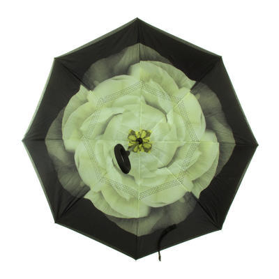 Obrácený deštník Margit zelený - 1