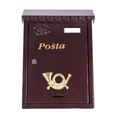 Poštovní schránka Max bordó