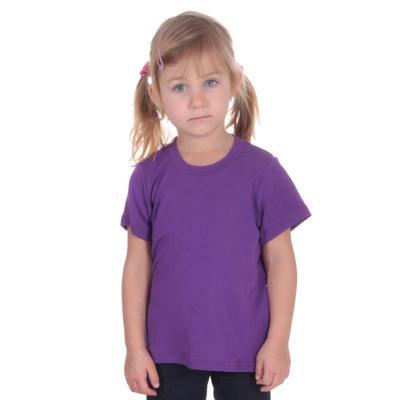 Fialové detské tričko krátky rukáv Laura od 122-146 - 1