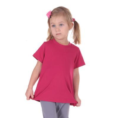 Ružové detské tričko krátky rukáv Laura od 122-146 - 1