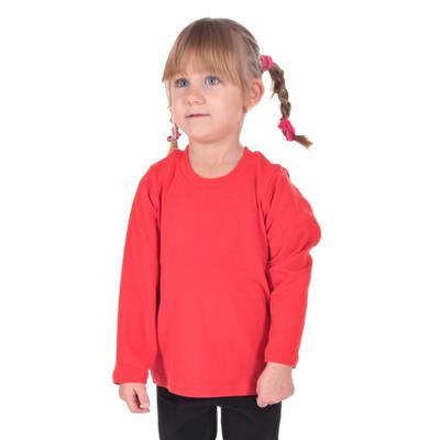 Detské tričko dlhý rukáv Marlen červené od 122-146 - 1