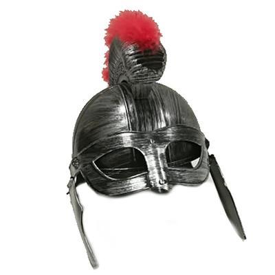 Dětská plastová rytířská helma Mojmír stříbrná - 1