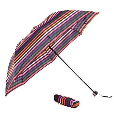 Skladací dáždnik Proužky barevný - 1