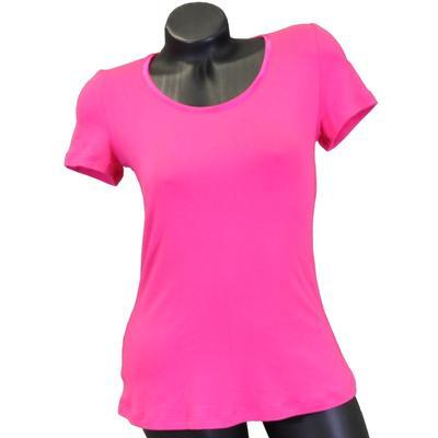 Růžové tričko s krátkým rukávem Olivie - 1
