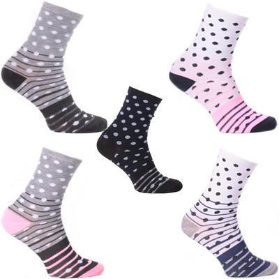 Vysoké dámské ponožky S3 5párů, 39-42