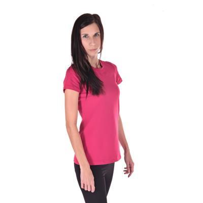 Dámske jednofarebné tričko Linty ružove - 1