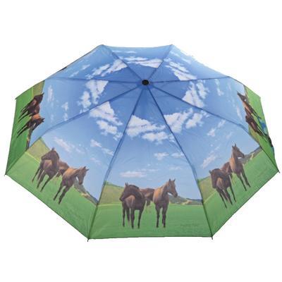 Skládací deštník Flop - motiv koně - 1