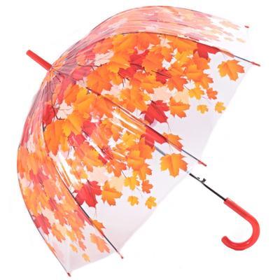Průhledný deštník Podzim oranžový - 1