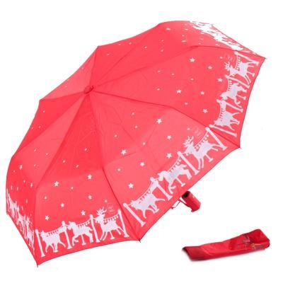 Malý skládací deštník Sob červený - 1