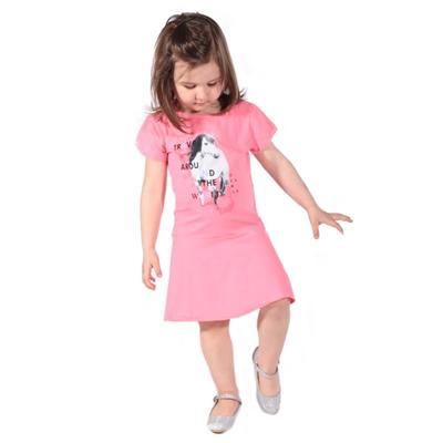 Dětské letní šaty Hors sv. růžové - 1