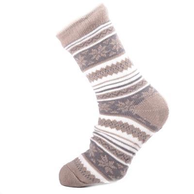 Teplé pánské zimní ponožky Tony krémové, 39-42