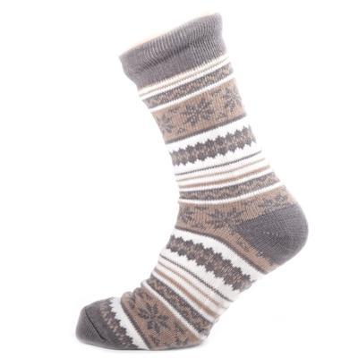 Teplé pánské zimní ponožky Tony béžové, 39-42