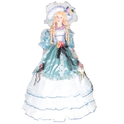 Porcelánová panenka Beatrice 110 cm velká zámecká paní - 1