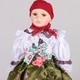 Doll porcelánová panenka Gira 40 cm v lidovém kroji - 2/2