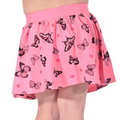 Dětská sukně s motýlama Stela světle růžová, 104 - 2
