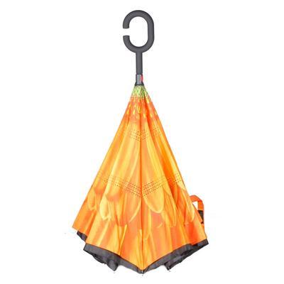 Obrácený deštník Ella oranžový - 2