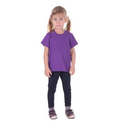 Fialové detské tričko krátky rukáv Laura od 98-116 - 2