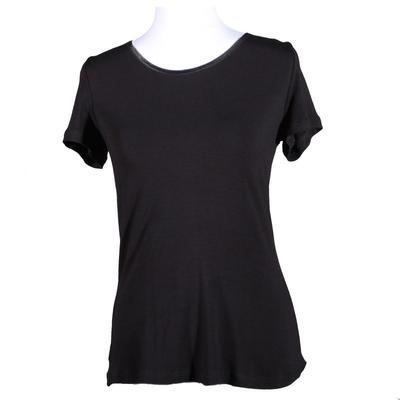 Černé tričko s krátkým rukávem Olivie - 2
