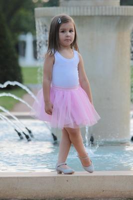 Dívčí růžová tutu sukně Lott, 104-122 - 2