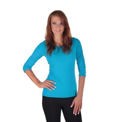 Tmavě modré tričko s midi rukávem Kristin, 40 - 2