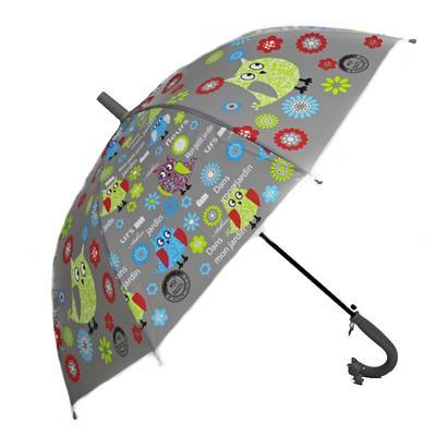 Dětský vystřelovací deštník Anabela šedý - 2
