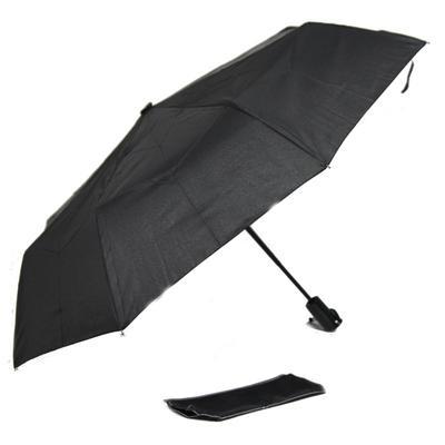Pánský černý skládací deštník Henk  - 2