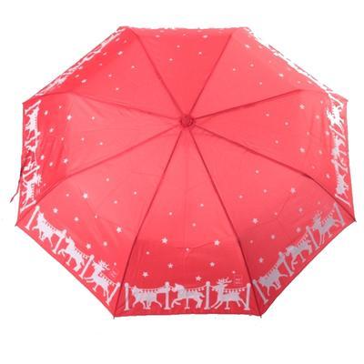 Malý skládací deštník Sob červený - 2