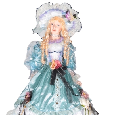 Porcelánová panenka Beatrice 110 cm velká zámecká paní - 2