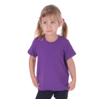 Fialové detské tričko krátky rukáv Laura od 122-146 - 3