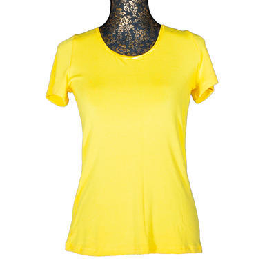 Žluté tričko s krátkým rukávem Olivie - 3