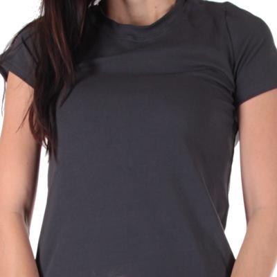 Dámske jednofarebné tričko Linty šedé - 3